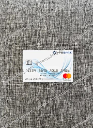 Azerbaijan AFB bank mastercard photolook front